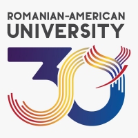 FMRS Bucharest • Romanian American University 30 Years logo