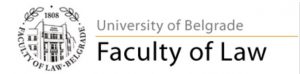 University of Belgrade–Faculty of Economics & Faculty of Law • PFBG logo 3